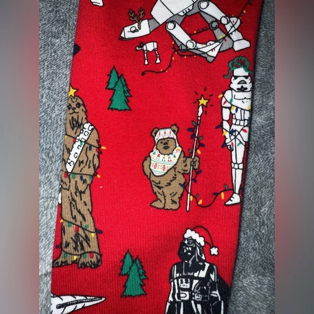 HANNA ANDERSSON Star Wars Character Kids Pajama Pants in Red Size 5
